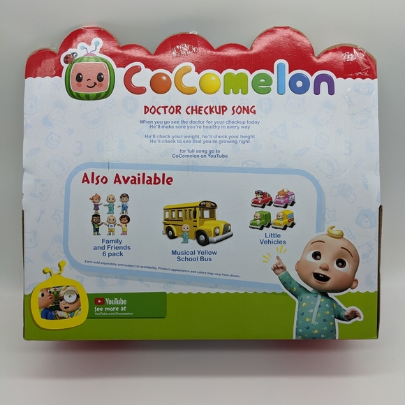 Cocomelon Musical Doctor Checkup Set NIB - Picture 3 of 3